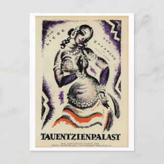 1918 - De liefde van de Bayadere Briefkaart