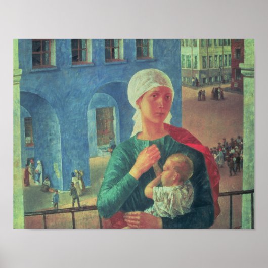 1918 in Petrograd, 1920 Poster (Voorkant)