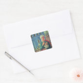 1918 in Petrograd, 1920 Vierkante Sticker (Envelop)
