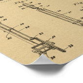 1918 Kunstafdrukken zonder wirwar van fietsen Poster (Hoek)