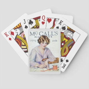 1918 McCall's tijdschrift Pokerkaarten