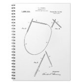 1918 Naaldpatroon Notitieboek (Voorkant)
