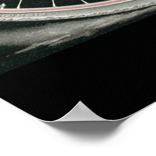 1918  Pathfinder-fiets en kunstartikel-Poster Poster (Hoek)