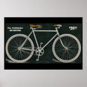 1918  Pathfinder-fiets en kunstartikel-Poster Poster (Voorkant)