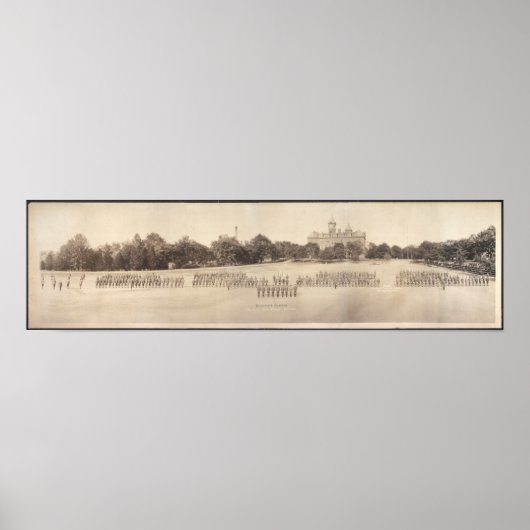 1918 Polytechnic Inst., Auburn, AL Yard Long Photo Poster (Voorkant)