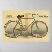 1918 Poster met wielrenner superbe en kunstvoorwe (Voorkant)