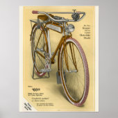 1918  Poster voor fietsen en kunstwerken (Voorkant)
