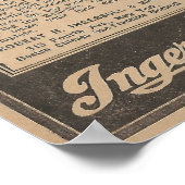 1918 Radium Watch Advertisement Poster (Hoek)