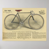 1918  Ranger Bicycle Pacer en Art Poster (Voorkant)