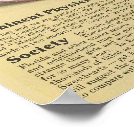 1918  Ranger Superbe Bicycle & Art Poster (Hoek)