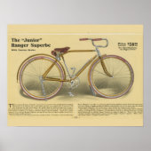 1918  Ranger Superbe Bicycle & Art Poster (Voorkant)