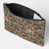 1918  Rich Floral Tapestry Brocade Damask Etui (Open)
