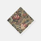 1918  Rich Floral Tapestry Brocade Damask Servet (Hoek)