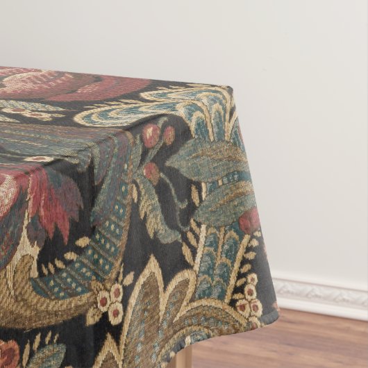 1918  Rich Floral Tapestry Brocade Damask Tafelkleed (Voorbeeld)