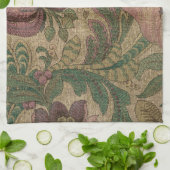 1918  Rich Floral Tapestry Brocade Damask Theedoek (Gevouwen)