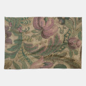 1918  Rich Floral Tapestry Brocade Damask Theedoek (Horizontaal)