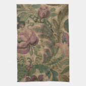 1918  Rich Floral Tapestry Brocade Damask Theedoek (Verticaal)