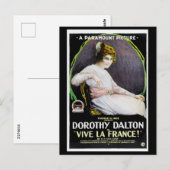 1918 - Vive La France Briefkaart (Voorkant / Achterkant)