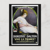 1918 - Vive La France Briefkaart (Voorkant)