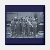 1918 Vrouwen Arbeiders Union Pacific Railroad Magneet (Voorkant)