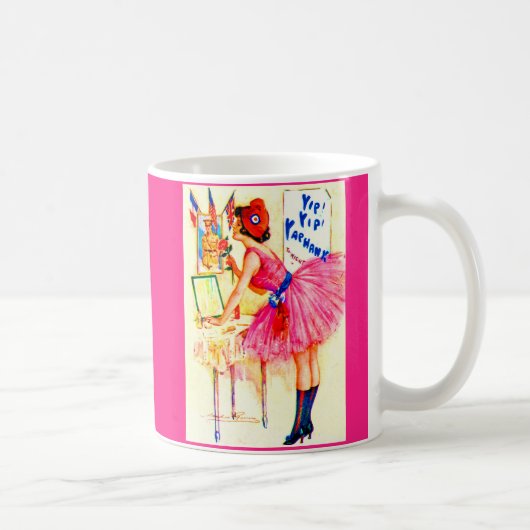 1918 Yip Yaphank playbill afdruk Koffiemok (Rechts)