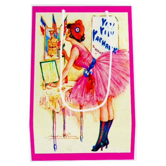 1918 Yip Yaphank playbill afdruk Medium Cadeauzakje (Achterkant)