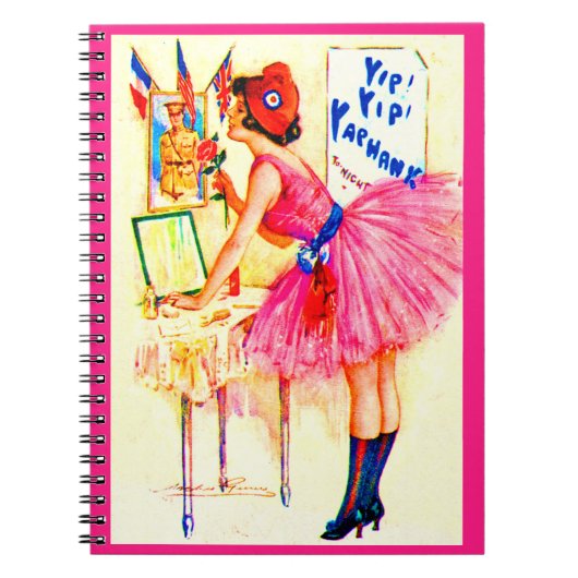 1918 Yip Yaphank playbill cover afbeelding Notitieboek (Voorkant)