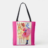 1918 Yip Yaphank playbill cover afbeelding Tote Bag (Achterkant)