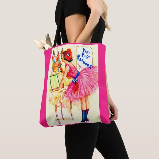 1918 Yip Yaphank playbill cover afbeelding Tote Bag (Dichtbij)