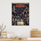 1918 ZIEGFELD FOLLIES POSTER (Keuken)