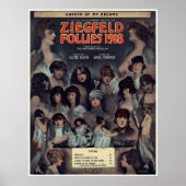 1918 ZIEGFELD FOLLIES POSTER (Voorkant)