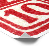 1919 10u Poolse adelmop Poster (Hoek)