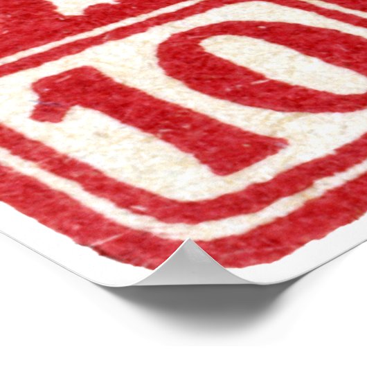 1919 10u Poolse adelmop Poster (Hoek)