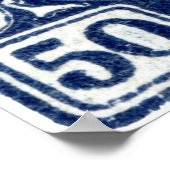 1919 50h Poolse adelmop Poster (Hoek)