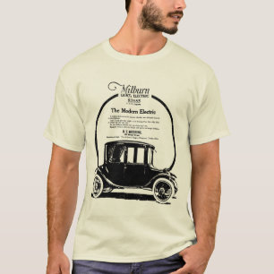 1919 Afbeelding elektrische auto van Milburn T-shirt