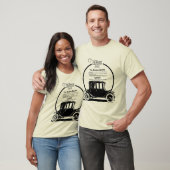 1919 Afbeelding elektrische auto van Milburn T-shirt (Unisex)