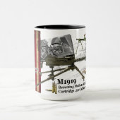 1919 American M1919 Browning Medium Machine Pistoo Mok (Midden)