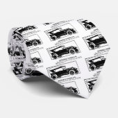 1919 Hupmobile Automobile en Stropdas (Opgerold)