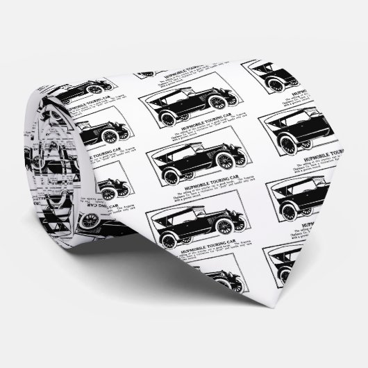 1919 Hupmobile Automobile en Stropdas (Opgerold)