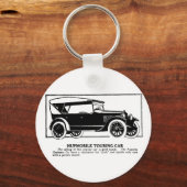 1919 Hupmobile Touring Car Advertisement Sleutelha Sleutelhanger (Voorkant)