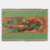 1919 Indische inheemse illustratie Deken (Voorkant)