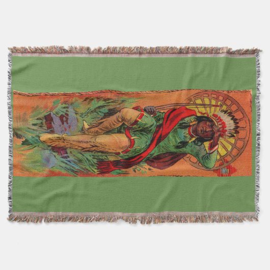 1919 Indische inheemse illustratie Deken (Voorkant)