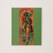 1919 Indische inheemse illustratie Legpuzzel (Verticaal)