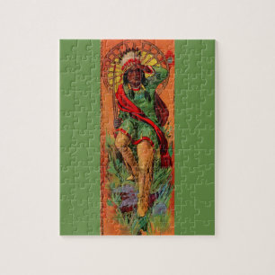 1919 Indische inheemse illustratie Legpuzzel