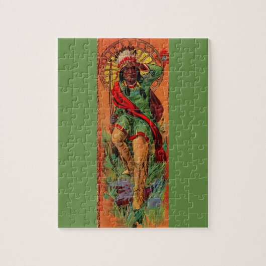 1919 Indische inheemse illustratie Legpuzzel (Verticaal)