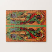 1919 Indische inheemse illustratie Legpuzzel (Horizontaal)