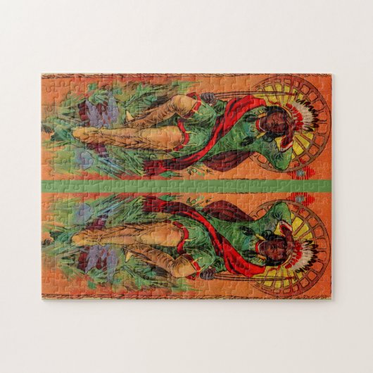 1919 Indische inheemse illustratie Legpuzzel (Horizontaal)