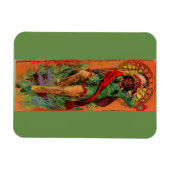 1919 Indische inheemse illustratie Magneet (Horizontaal)