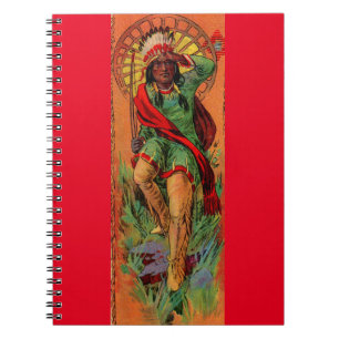 1919 Indische inheemse illustratie Notitieboek