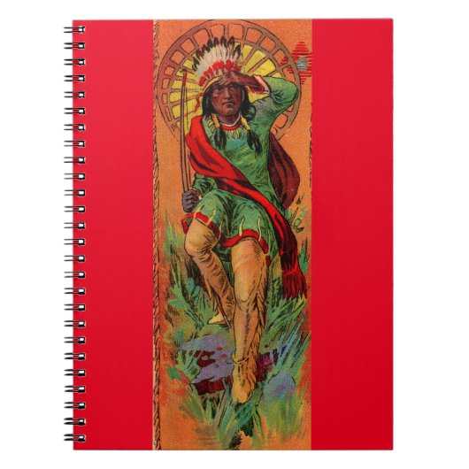 1919 Indische inheemse illustratie Notitieboek (Voorkant)